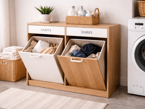 別再讓髒衣服堆滿家！汙衣櫃設計讓收納更整齊省事